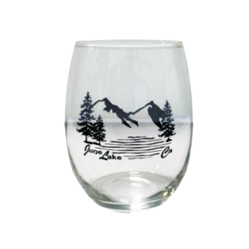June Lake Wine Glass