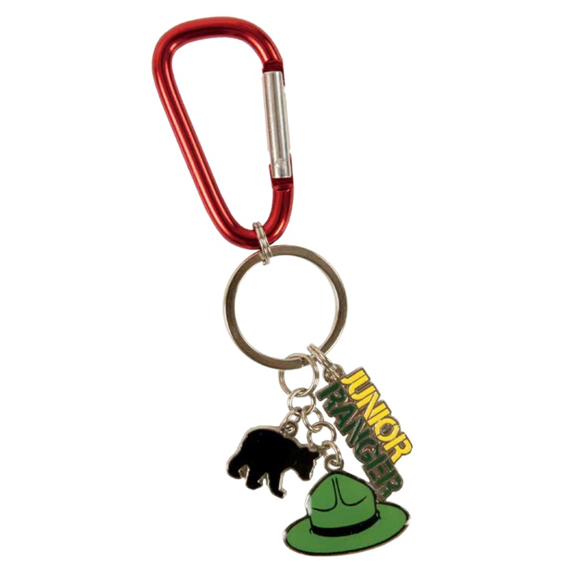 Junior Ranger Charm Keychain