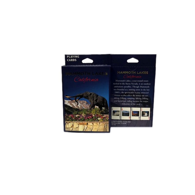 Mammoth Lakes Landmark Playing Cards
