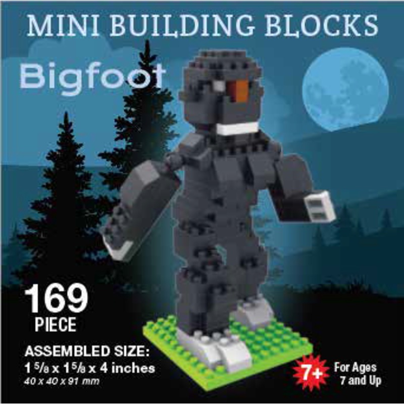Mini Building Block Bigfoot