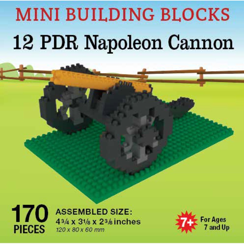 Mini Building Block Napoleon Cannon