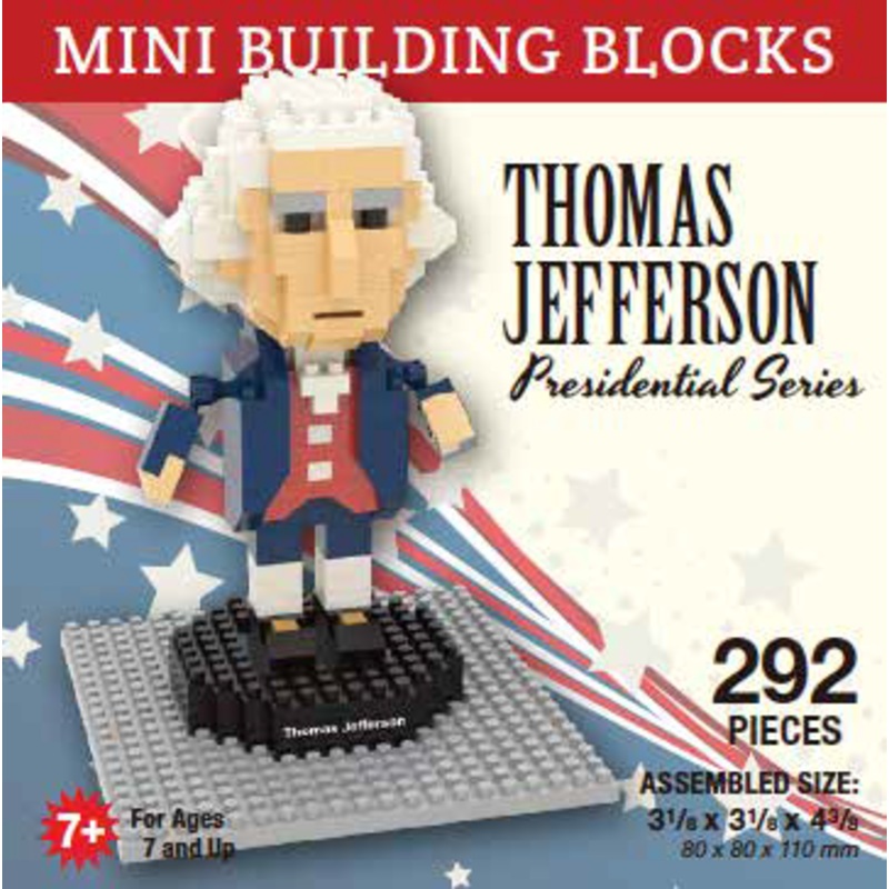 Mini Building Block Thomas Jefferson