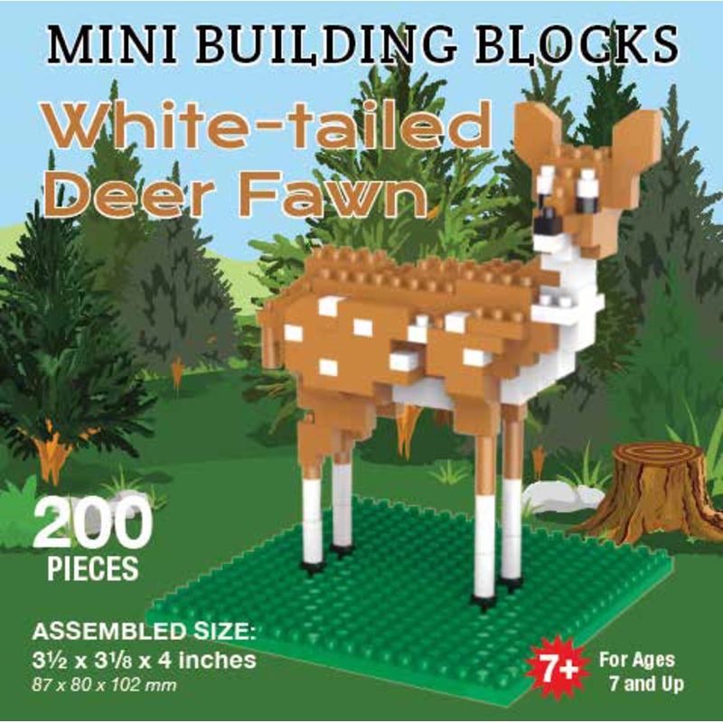 Mini Building Block White Tailed Fawn
