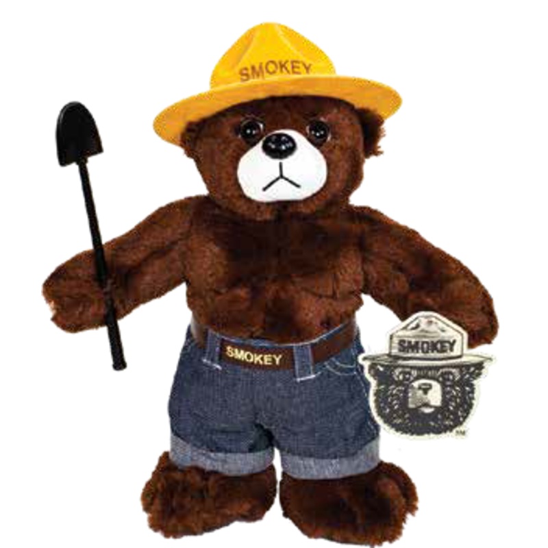 Smokey Bear Plush -12