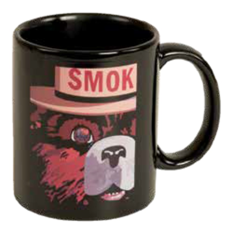 Smokey FIRE EYE Black Mug