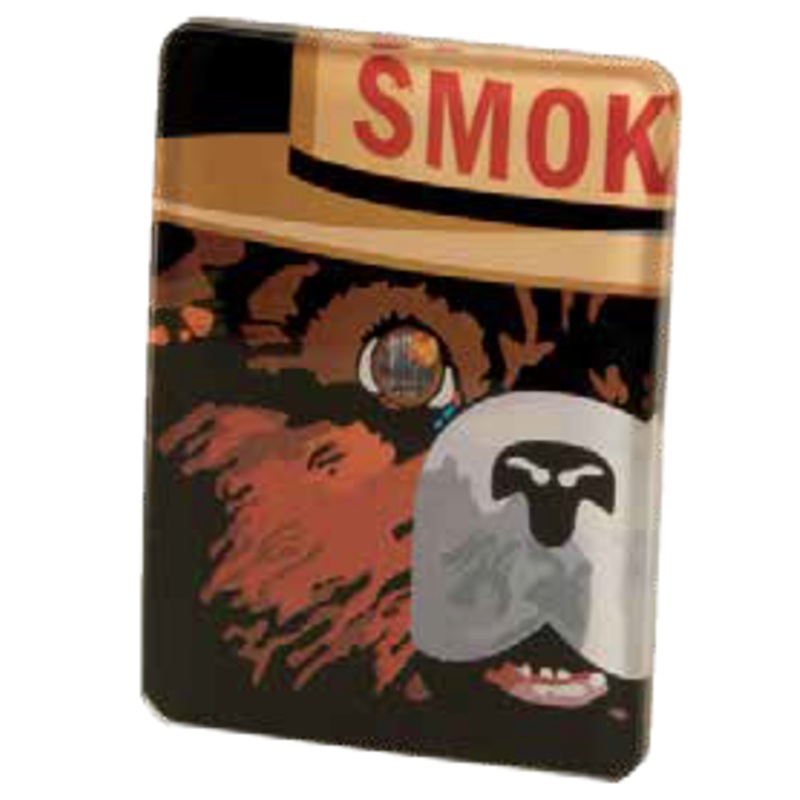 Smokey FIRE EYE Dome Magnet
