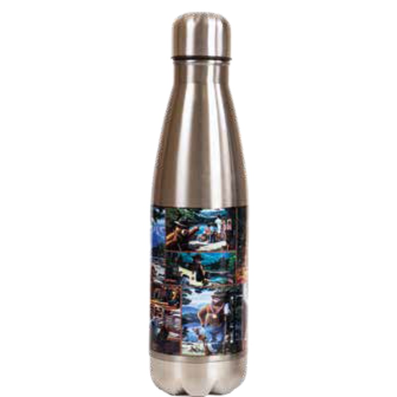 Smokey NOSTALGIC insulated stainless steel water bottle