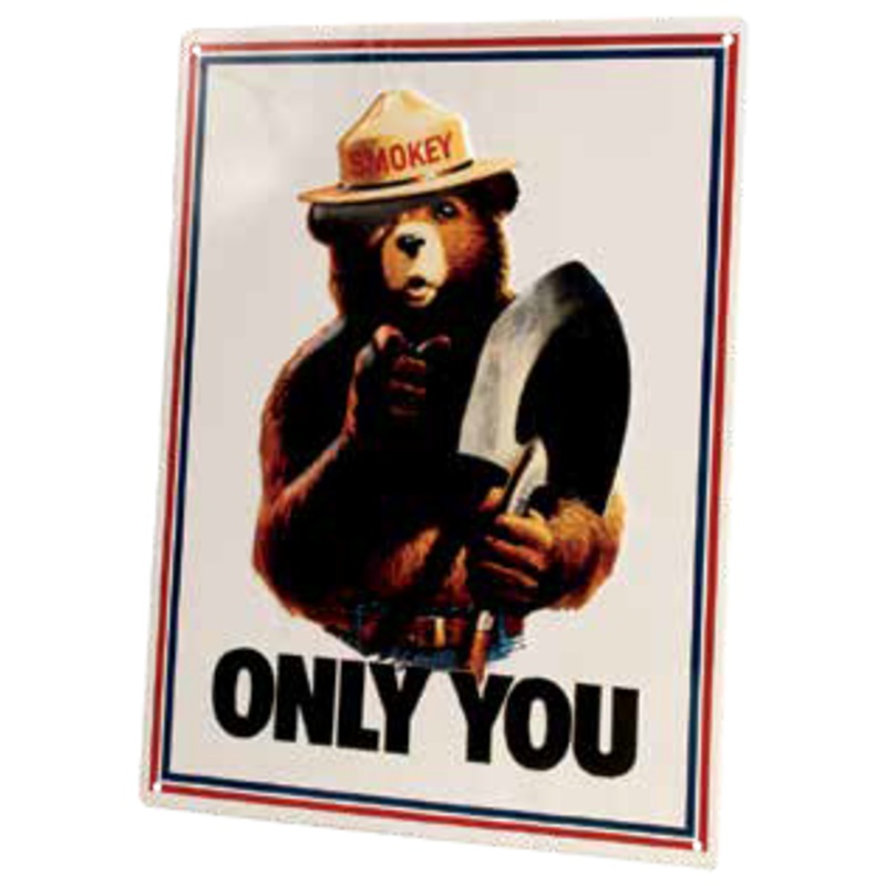 Smokey ONLY YOU Tin Poster