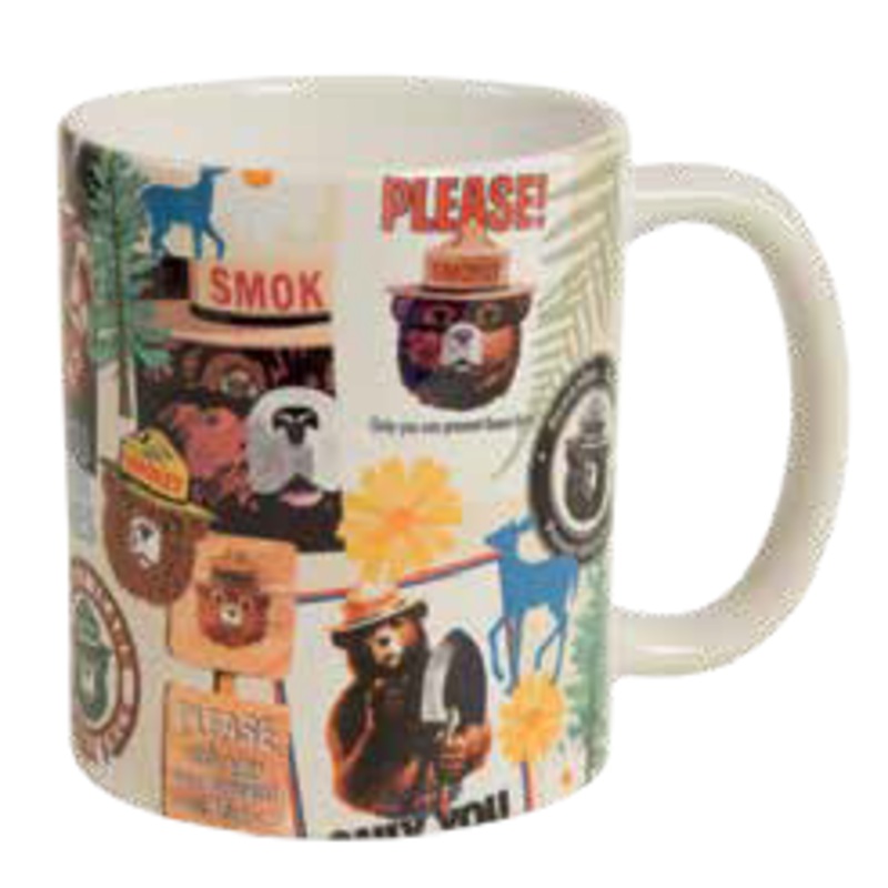 Smokey POP ART Collage Mug