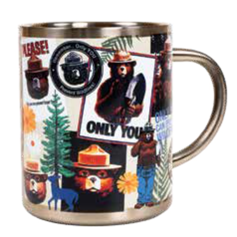 Smokey Stainless Steel Mug