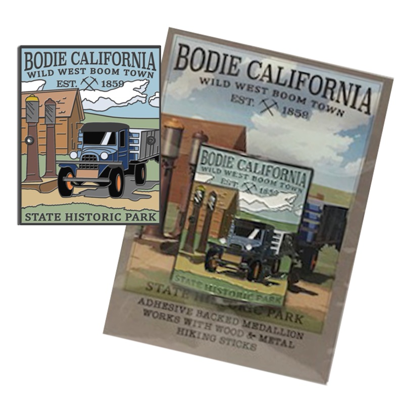 Bodie Truck Hiking Medallion