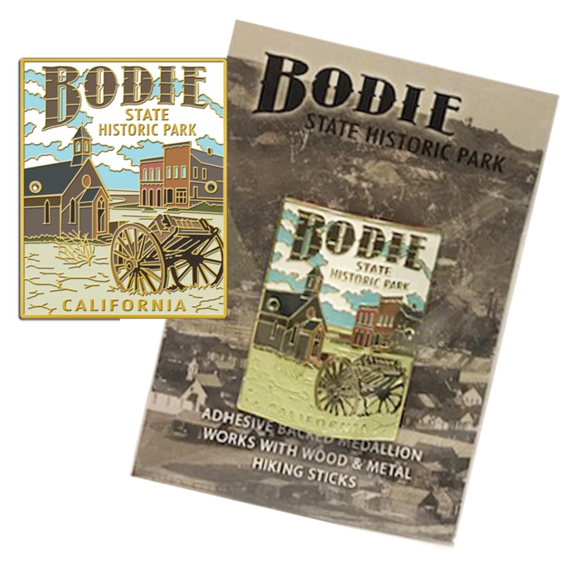 Bodie Wagon Hiking Medallion