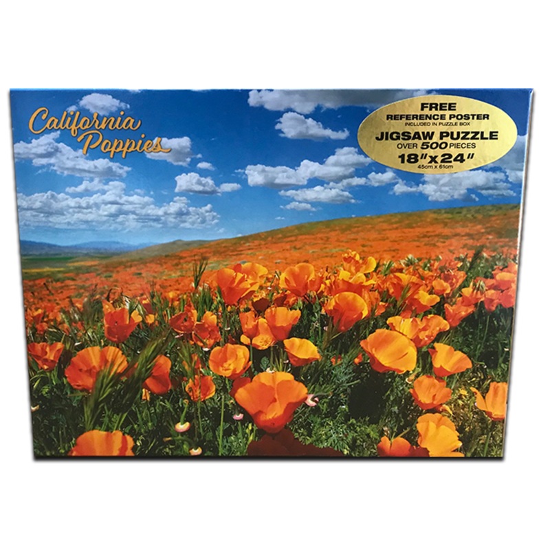 California Poppies Puzzle