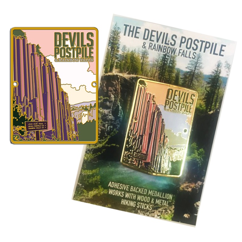Devils Postpile Hiking Medallion