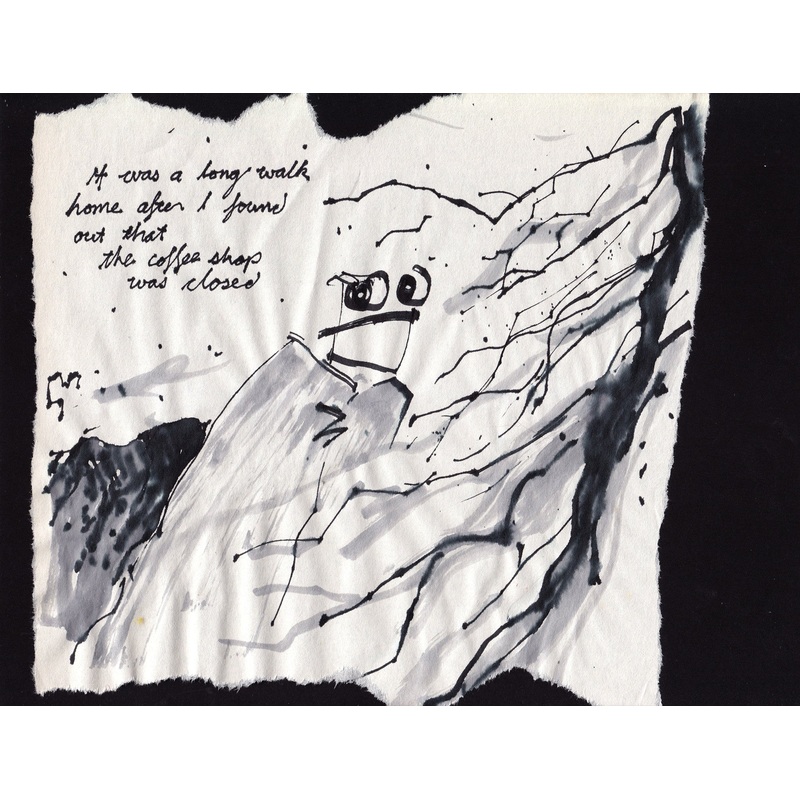 Long walk a home – original