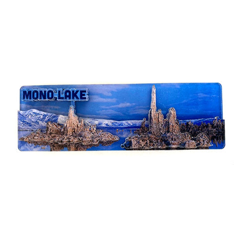 Mono Lake 2D Acrylic Pano Magnet
