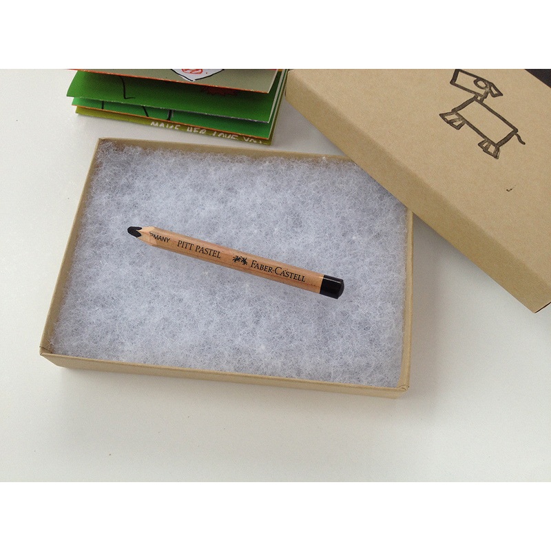 Used Pencil and Crazy Monster’s Erasers are Real (Charcoal Pencil)