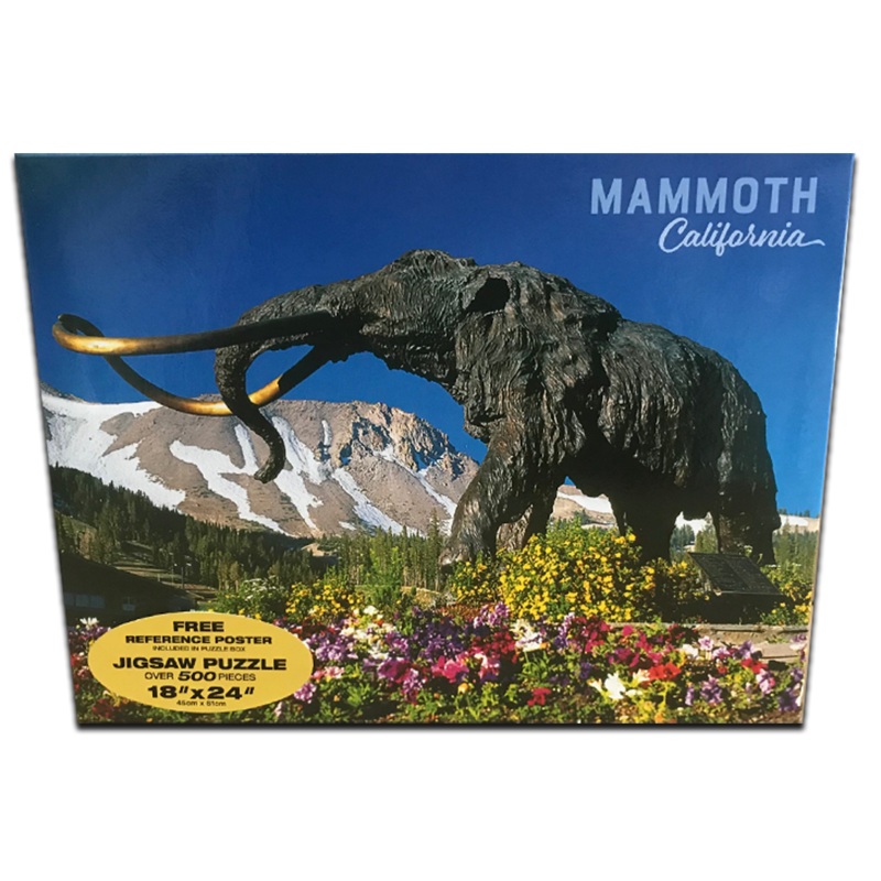 Woolly Mammoth Statue Puzzle