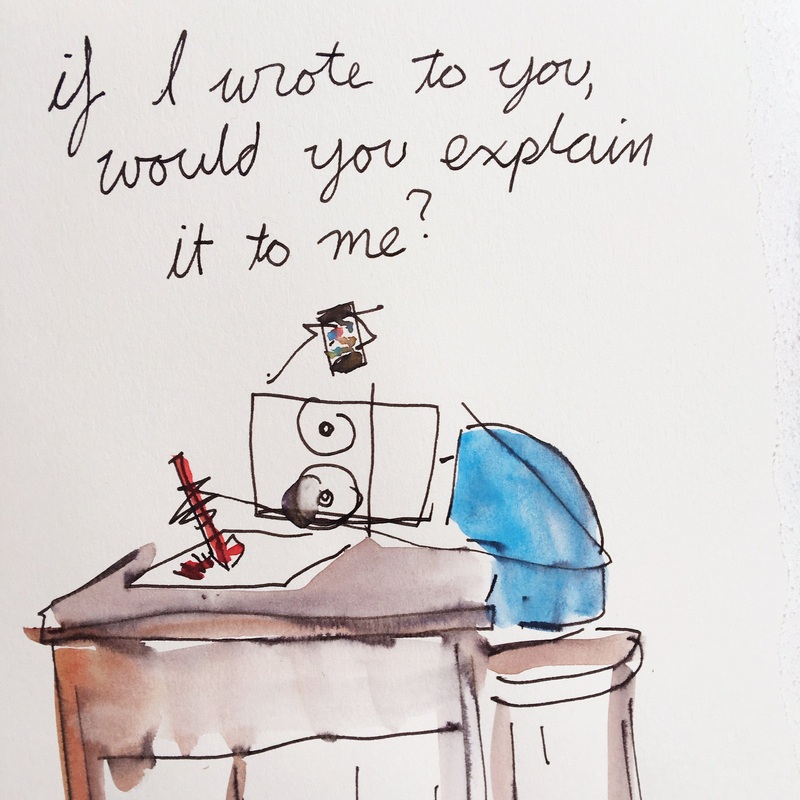 Wrote to you