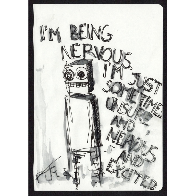 Being nervous