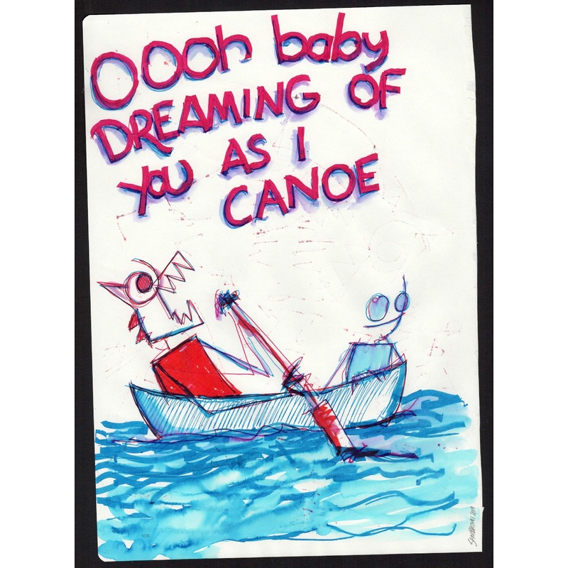 Dreaming of you as I canoe