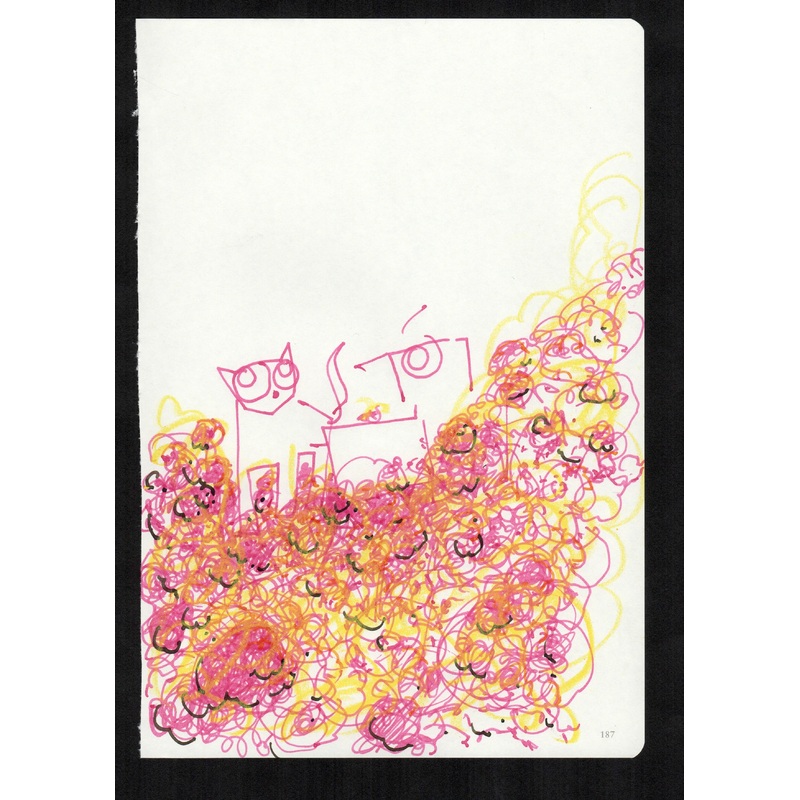 Cat and Dog in flowers