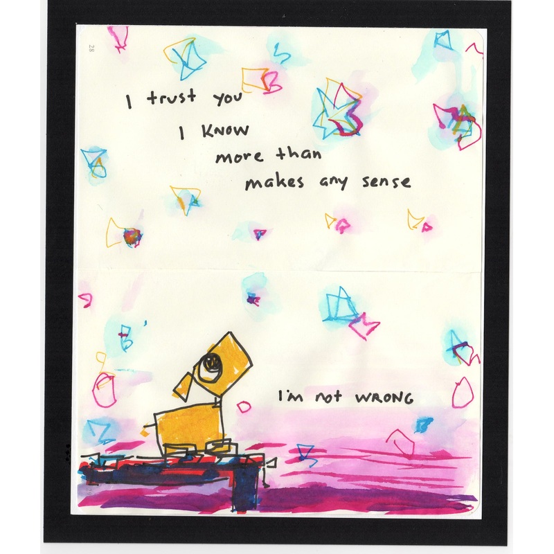I trust you, I know