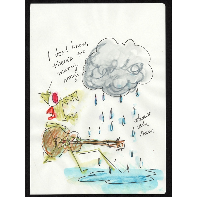 too many songs about the rain