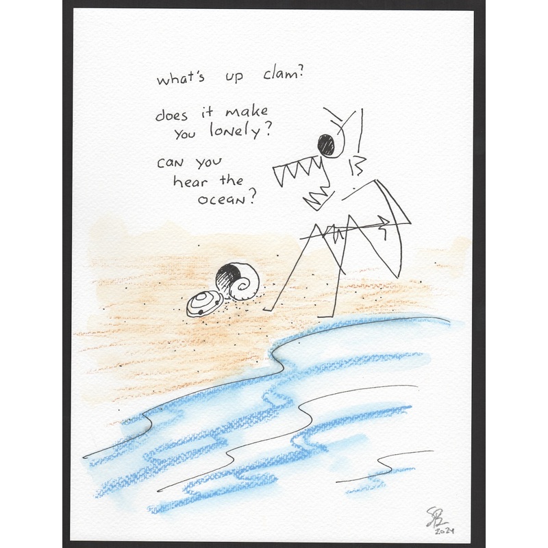 Can you hear the ocean? (Clam 015)