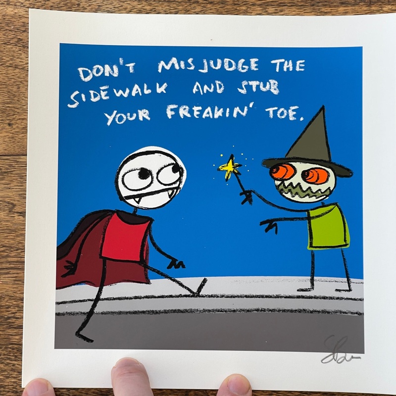 Dont misjudge the sidewalk