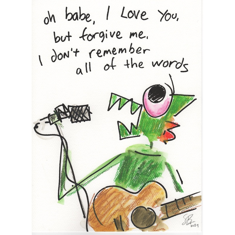 Dont remember all of the words