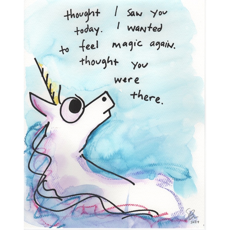 Thought I saw you today