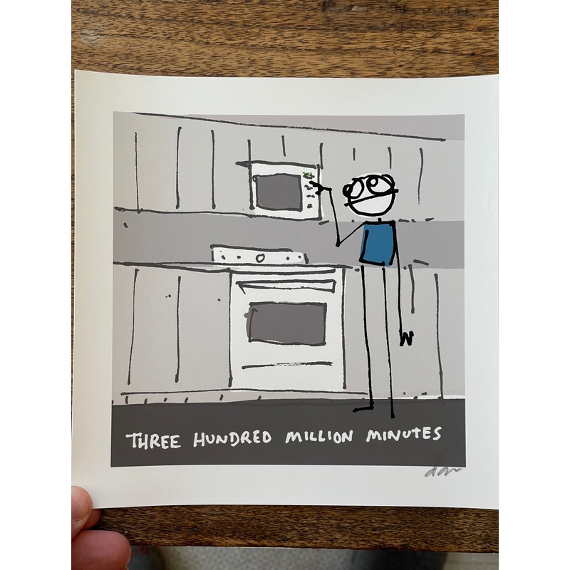 Three hundred million minutes