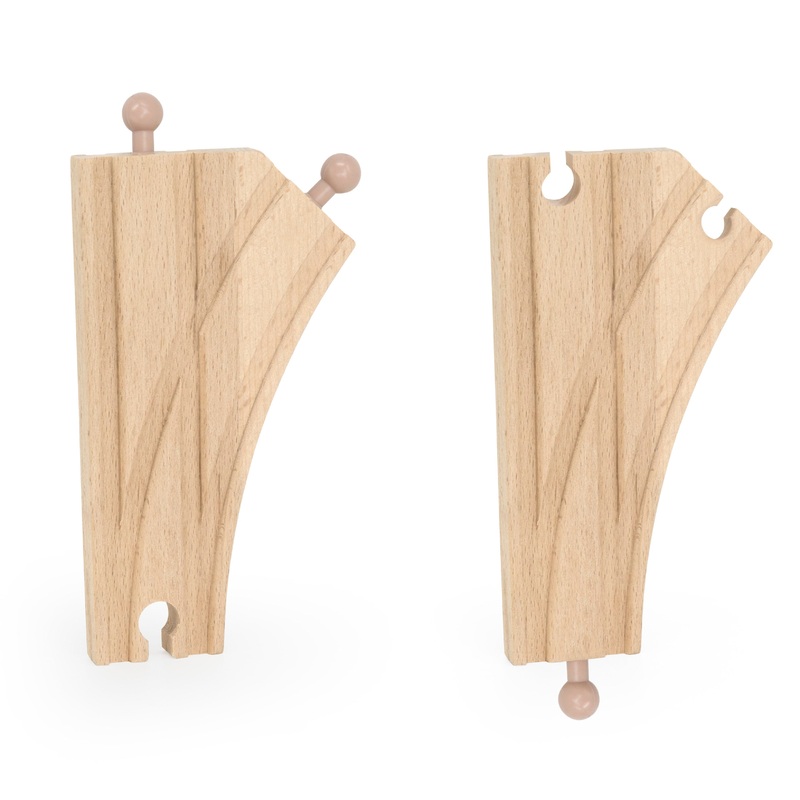 Curved Straight Tracks (4 pack)