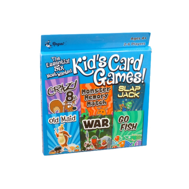 Kids Card Games 6-pack