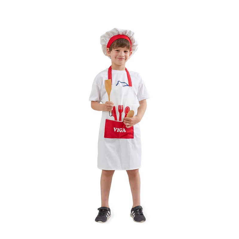 Little Chef Apron & Hat