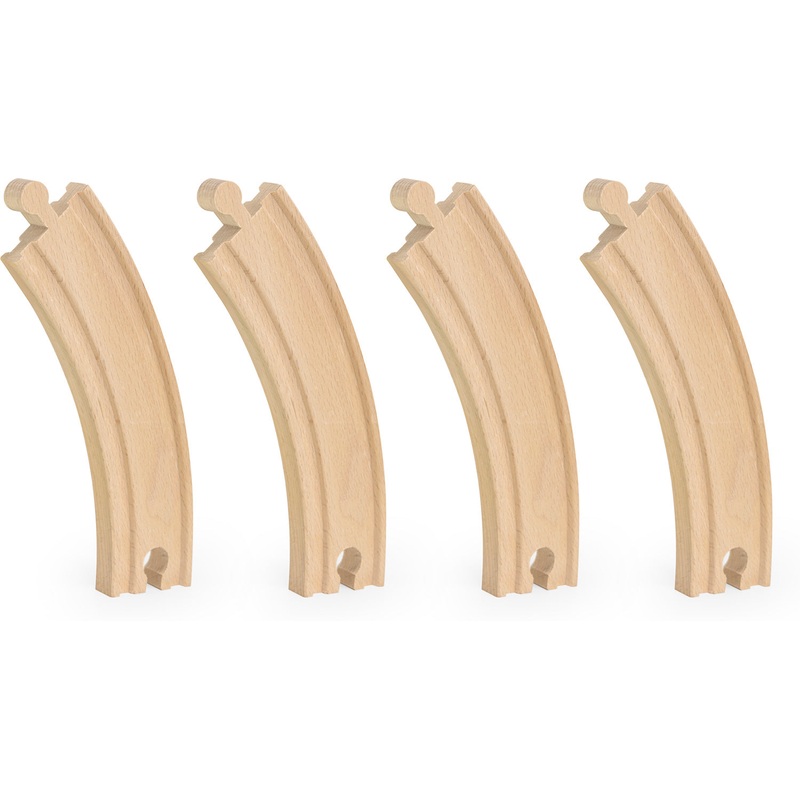 Long Curved Tracks (4 pack)