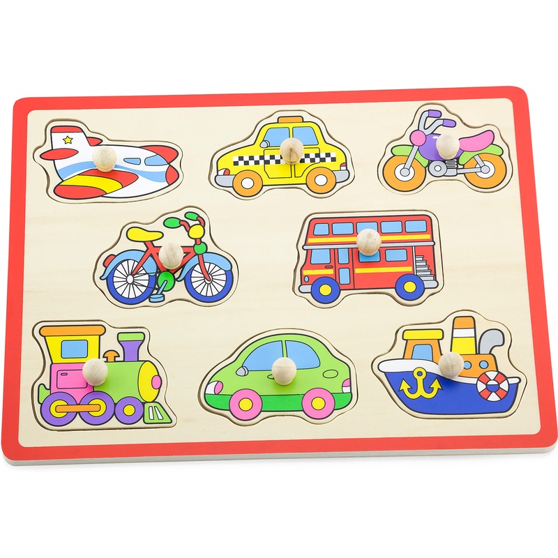 Peg Puzzles- Vehicle