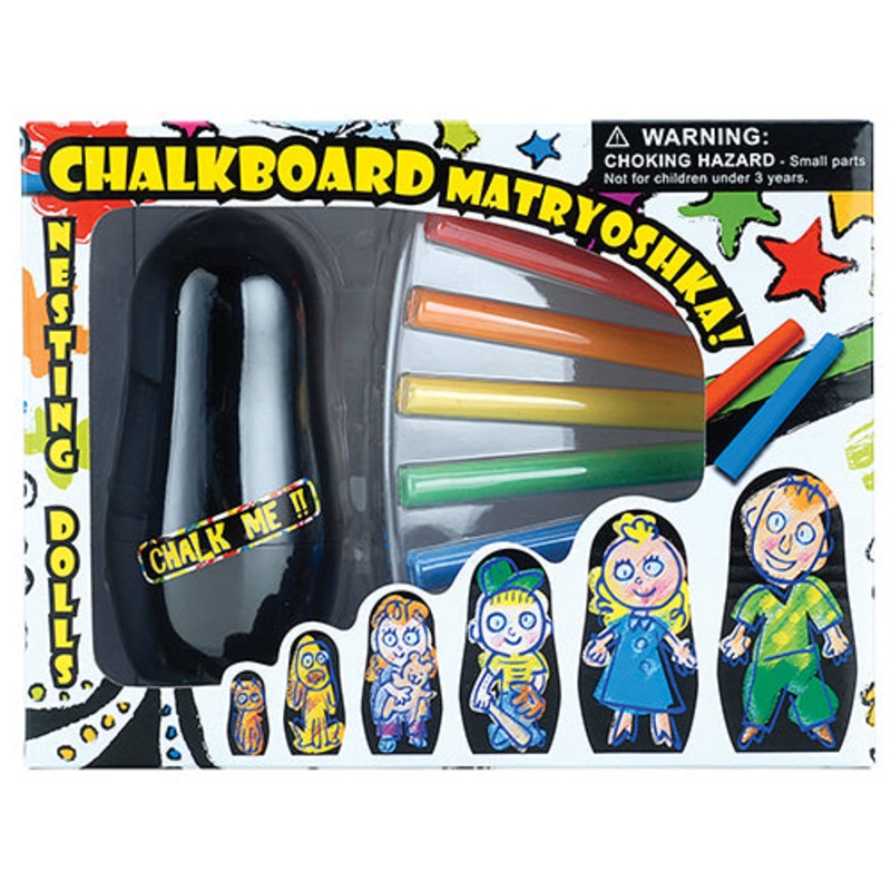Chalkboard Matryoshka’s Nesting Dolls