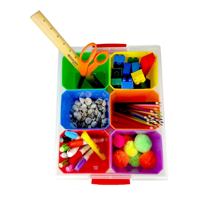 Snap Handle Tote: 12QT with 6 units (set)