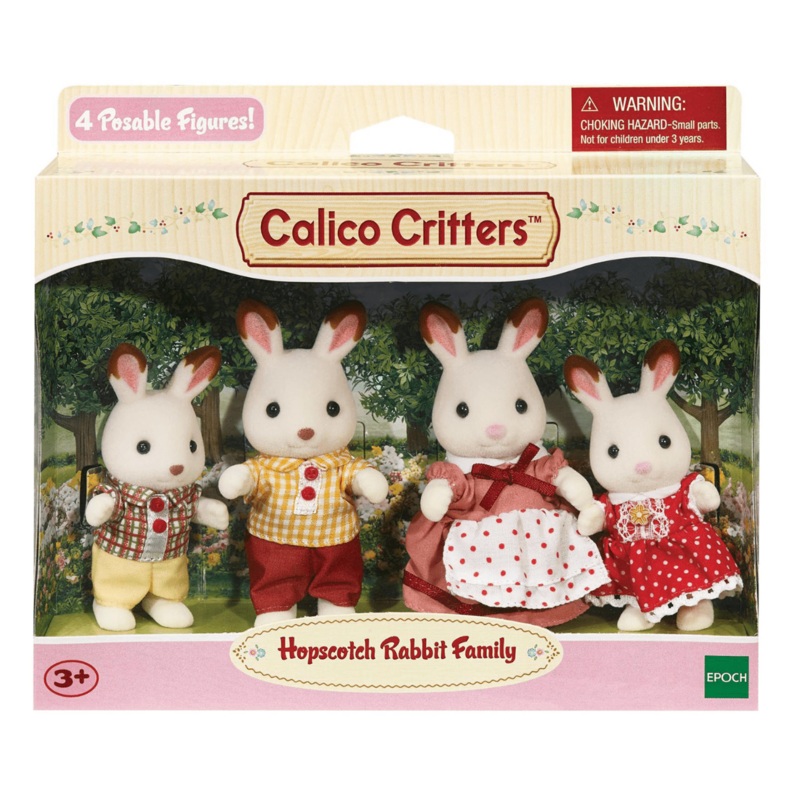 Calico Critters – Hopscotch Rabbit Family