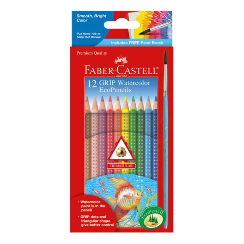 Grip Watercolor EcoPencils 12 CT