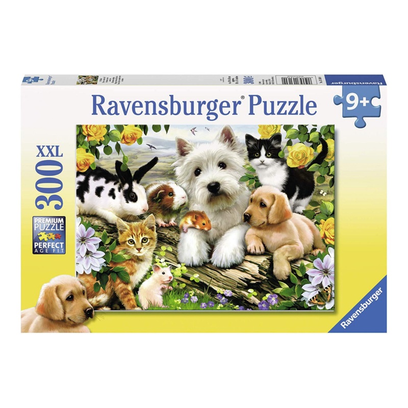 Happy Animal Buddies 300-Piece Puzzle