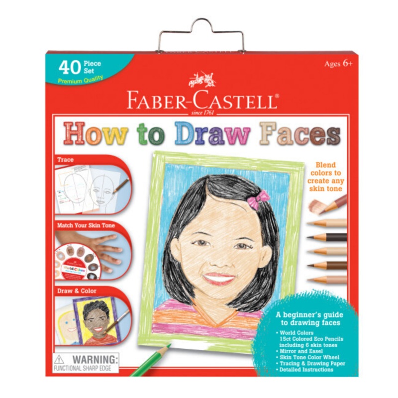 How to Draw Faces Art Kit