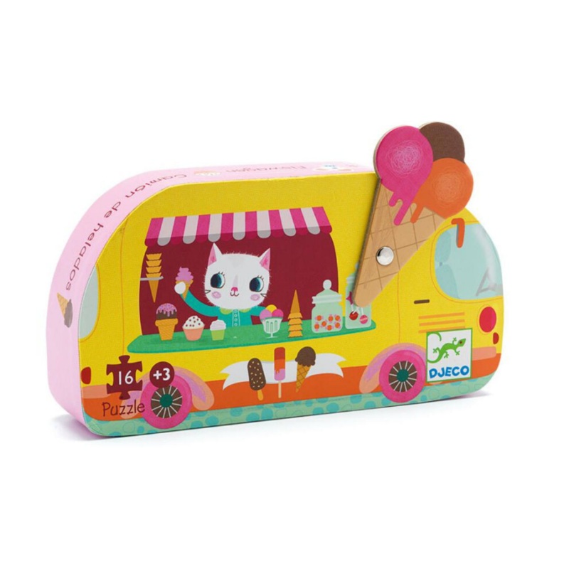 Ice Cream Truck 16-Piece Puzzle