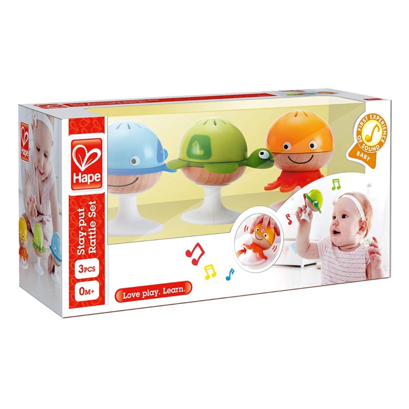 Stay-Put Rattle Set