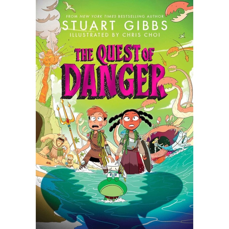 The Quest of Danger (4) By Stuart Gibbs Illustrated by Chris Choi