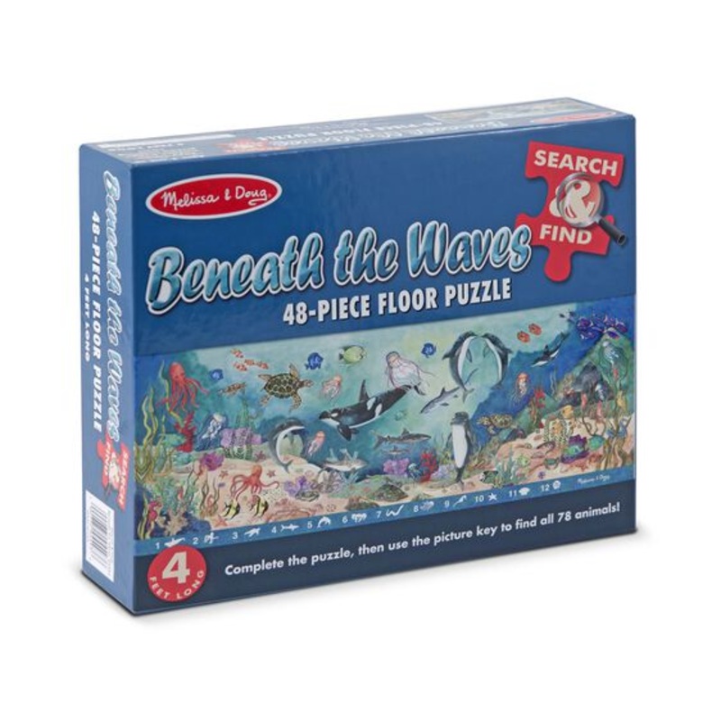 Beneath the Waves Search & Find Floor Puzzle – 48 pieces