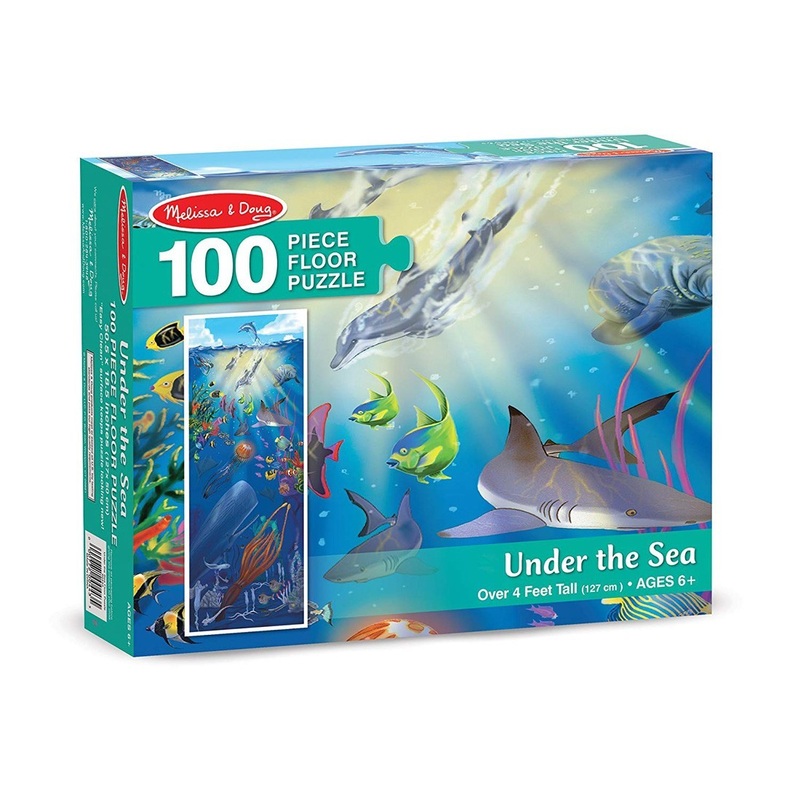 Under the Sea Floor Puzzle – 100 pieces