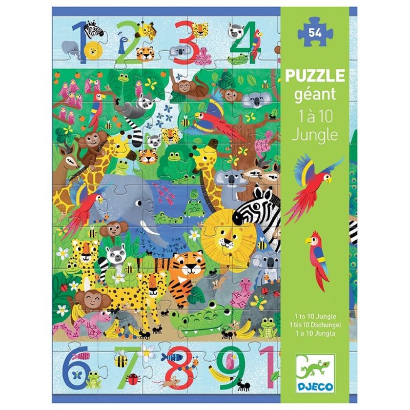1 to 10 Jungle – 54 pieces
